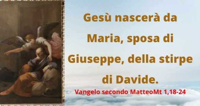 Vangelo e Meditazione della IV domenica di Avvento