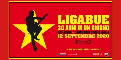 Campovolo 4.0 trent’anni in un giorno, concerto evento di Luciano Ligabue in programma il 12 settembre 2020.