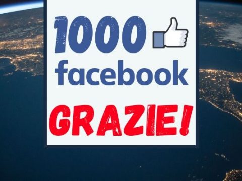 Abbiamo raggiunto e superato i nostri primi 1000 Mi Piace della nostra pagina Facebook.