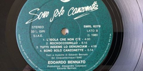 Sono solo canzonette, pubblicato nel 1980, è un concept album di Edoardo Bennato, ispirato alla storia di Peter Pan