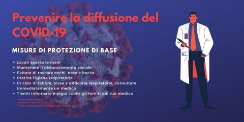 Misure di protezione di base contro il nuovo coronavirus