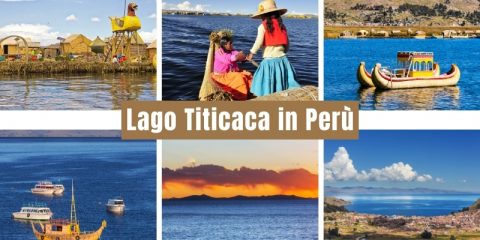 Lago Titicaca in Perù