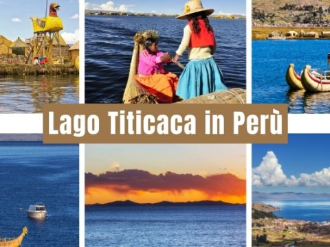 Lago Titicaca in Perù