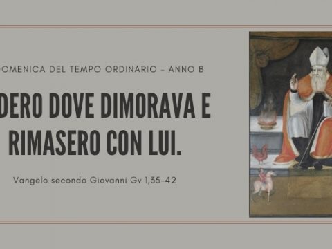 II Domenica del Tempo Ordinario – Anno B