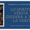 Vangelo e Meditazione della Domenica di PENTECOSTE – ANNO B