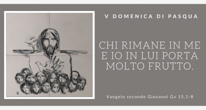 Vangelo e Meditazione della V DOMENICA DI PASQUA – ANNO B a cura di Don Giacomo Equestre.