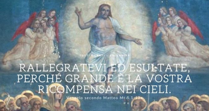 Vangelo e Meditazione TUTTI I SANTI – SOLENNITÀ