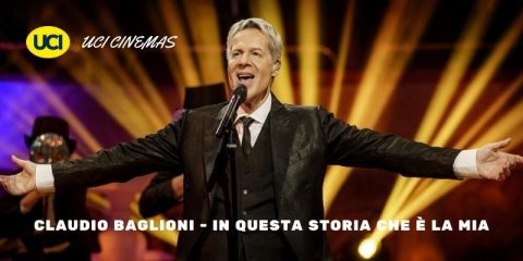 Claudio Baglioni-In questa storia che è la mia, arriva nelle sale