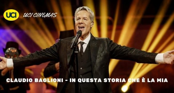 Claudio Baglioni-In questa storia che è la mia, arriva nelle sale