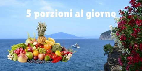 Frutta e verdura e la regola delle 5 porzioni al giorno