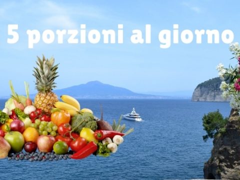 Frutta e verdura e la regola delle 5 porzioni al giorno