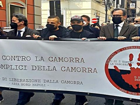 La “Pizza antiPizzo” in piazza contro la camorra