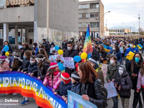 Una passeggiata per la pace a Frattamaggiore