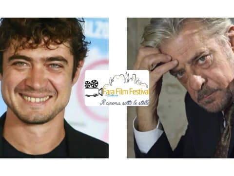 Giancarlo Giannini e Riccardo Scamarcio al Fara Film Festival