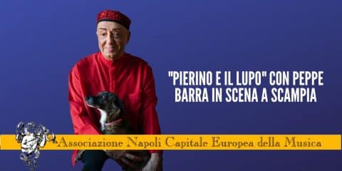 Peppe Barra in scena a Scampia con"Pierino e il Lupo"