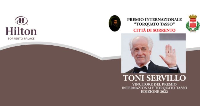Premio Internazionale Torquato Tasso prima edizione a Toni Servillo
