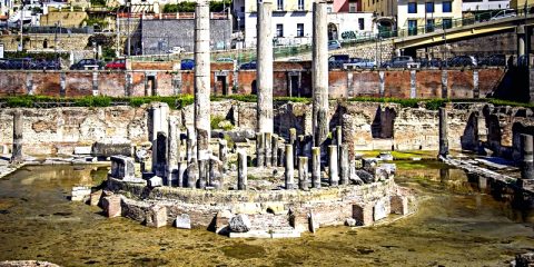 Il Tempio di Serapide, è un Macellum