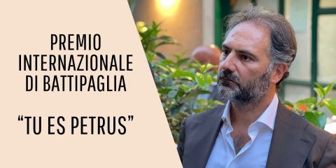 Premio internazionale di Battipaglia “Tu es Petrus”a Catello Maresca