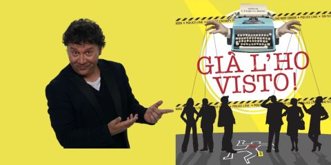 Lino D'Angiò al Teatro Bracco con "Già l'ho visto"