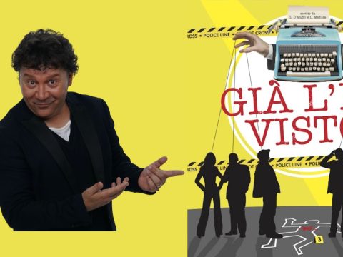 Lino D'Angiò al Teatro Bracco con "Già l'ho visto"