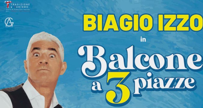 Biagio Izzo con il suo spettacolo al Teatro Augusteo di Napoli