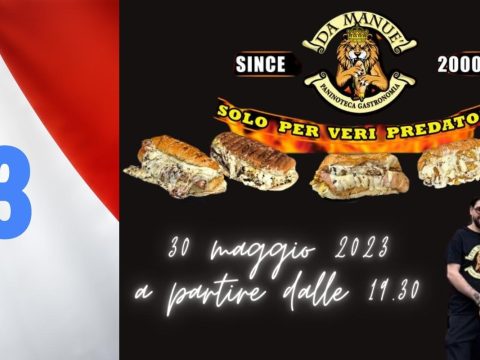 La Paninoteca Da Manue’ a Torre Del Greco offre panini a tutti per lo scudetto del Napoli