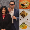 lo chef Gianmarco Cirrone al ristorante  L'Amo di Rosario Rondinone -Caserta