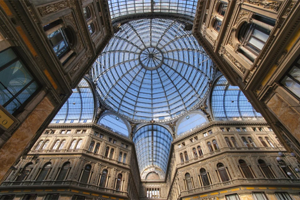 Naples galleria,Umberto,I”