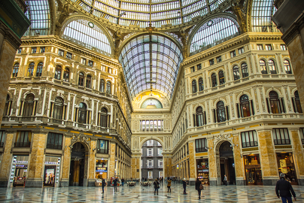 Naples galleria,Umberto,I”