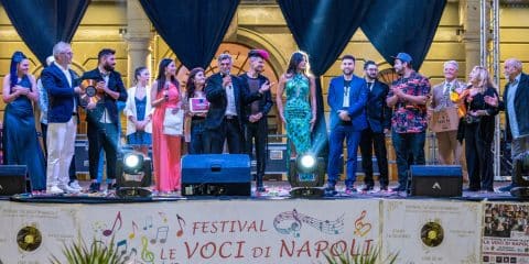 Grande successo per gli artisti dell'VIII edizione del festival “Le voci di Napoli” a Nola