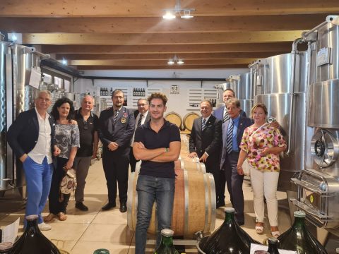 Visita Azienda Vitis Aurunca dall’Amira Napoli Campania