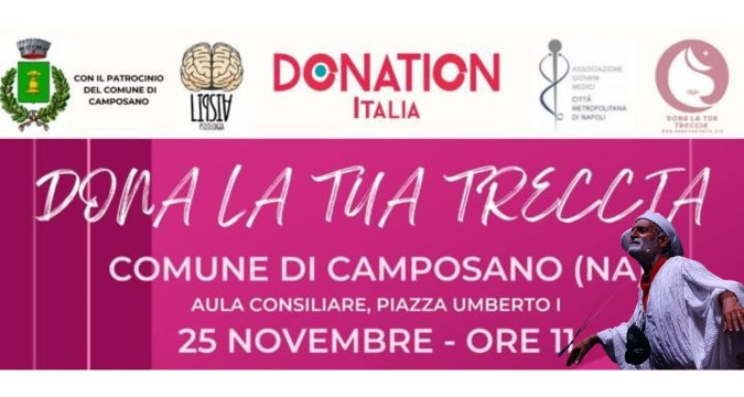 DONA LA TUA TRECCIA, presentazione progetto sociale a Camposano