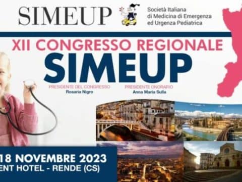 XII congresso regionale SIMEUP a Rende