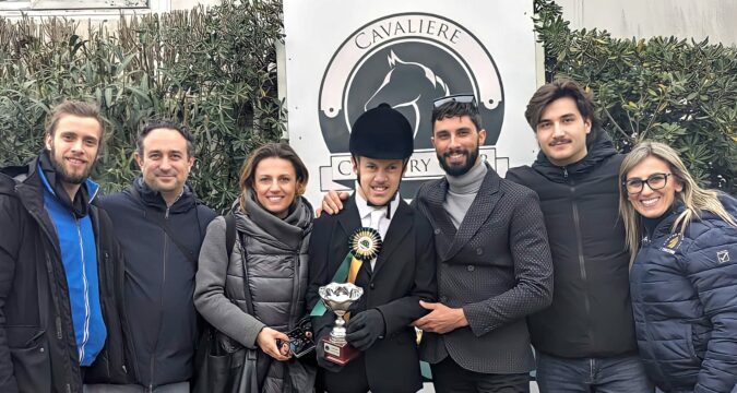 Davide Riccardelli, grande vittoria a Napoli dell'atleta allenato dal dottor Claudio Belardo