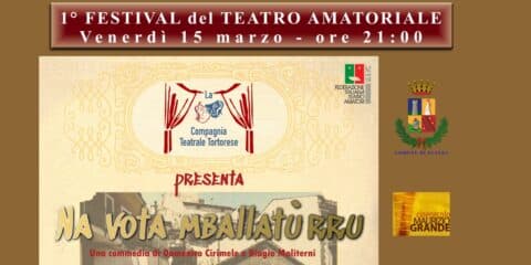 Na Vota ‘Mballaturru, quarto appuntamento con il Festival del Teatro Amatoriale a Scalea