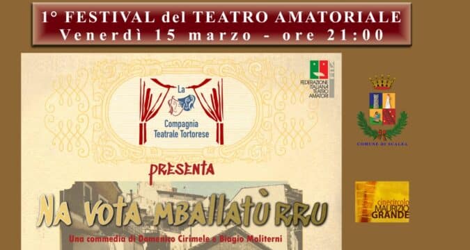 Na Vota ‘Mballaturru, quarto appuntamento con il Festival del Teatro Amatoriale a Scalea