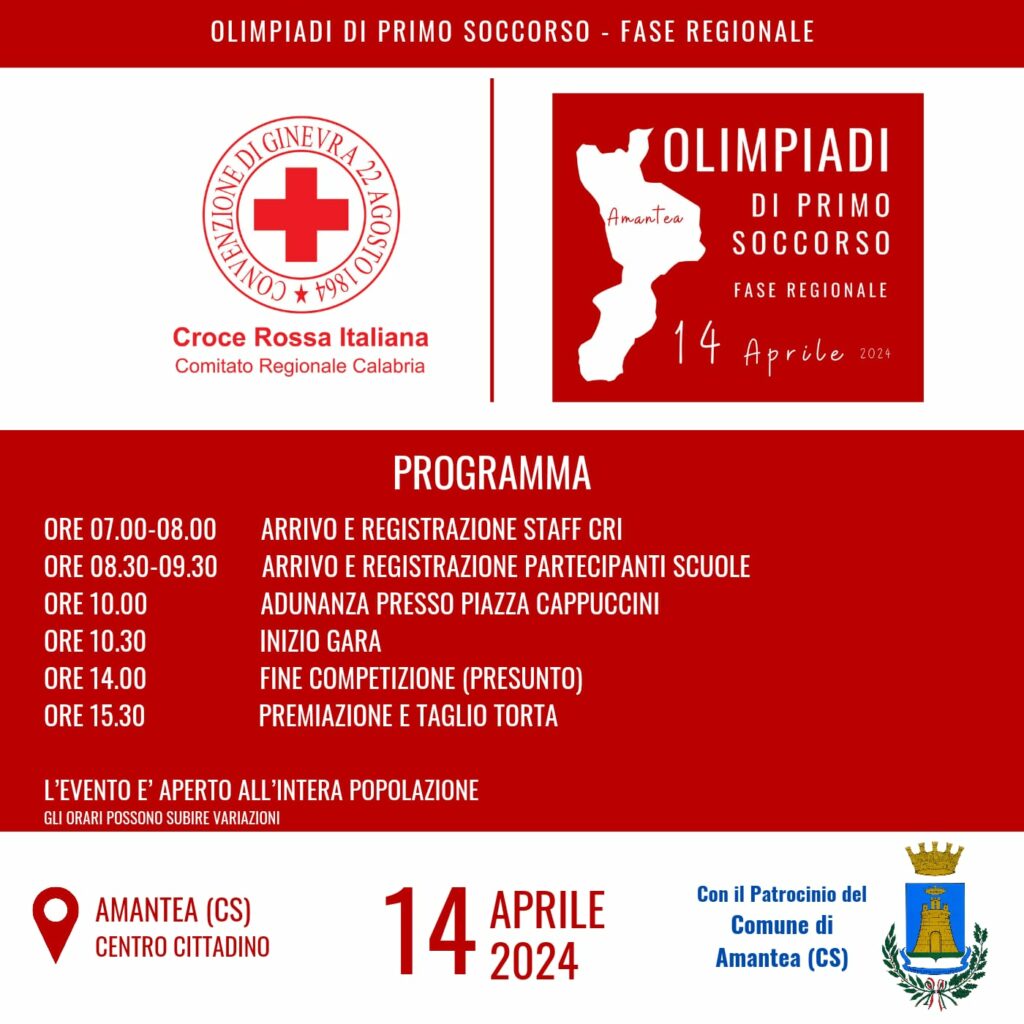 olimpiadi di primo soccorso CRI