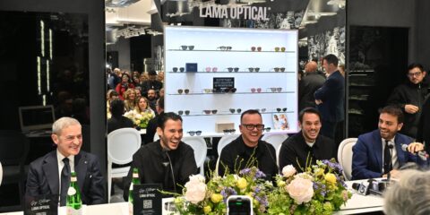 Gigi D'Alessio-Lama Optical: presentata la partnership per Cristian Leroy