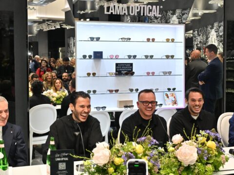 Gigi D'Alessio-Lama Optical: presentata la partnership per Cristian Leroy