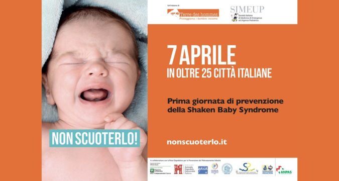 Shaken Baby Syndrome, il 7 di aprile in oltre 25 piazze d'Italia