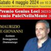 A Maurizio de Giovanni il Premio Genius Loci