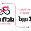 La tappa 3 del Giro d'Italia e la classifica attuale