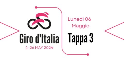 La tappa 3 del Giro d'Italia e la classifica attuale