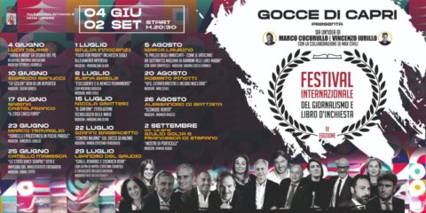 Festival Internazionale del Giornalismo e del Libro d’inchiesta a Massalubrense dal 4 giugno