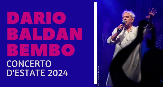 Dario Baldan Bembo, ritorna nella sua Maggiora con uno spettacolo il 19 luglio