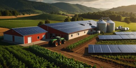 Filiera agroalimentare trasparente che mostra ogni fase dalla produzione alla distribuzione