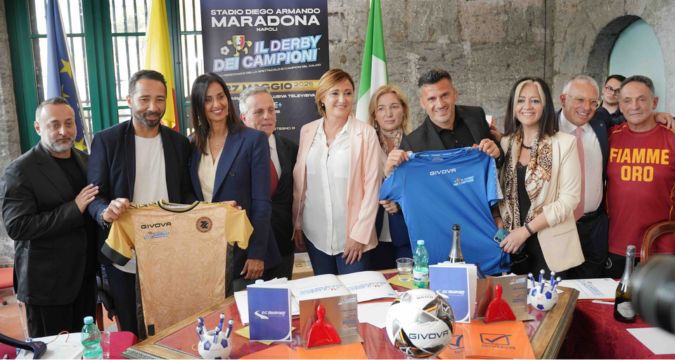 Il Derby dei Campioni 2025: sport, spettacolo e solidarietà allo Stadio Maradona