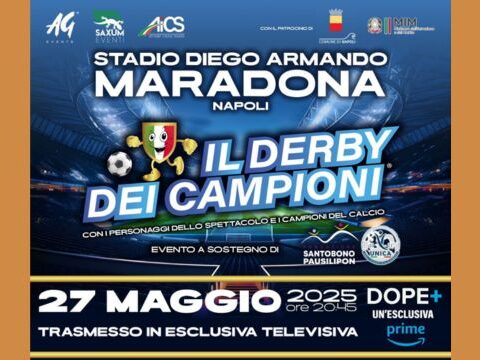 Il "Derby dei Campioni" accende il Maradona: sport, spettacolo e solidarietà a Napoli