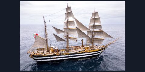 Nave Amerigo Vespucci torna a Napoli: quattro giorni di eventi imperdibili