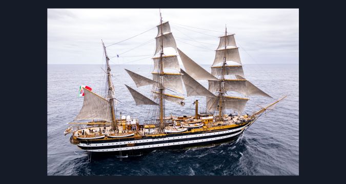 Nave Amerigo Vespucci torna a Napoli: quattro giorni di eventi imperdibili